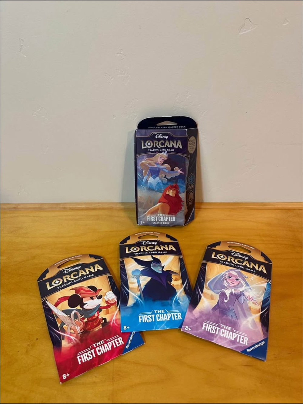Disney Lorcana The First Chapter Trading Card Game Boosters and Starter Deck NEW